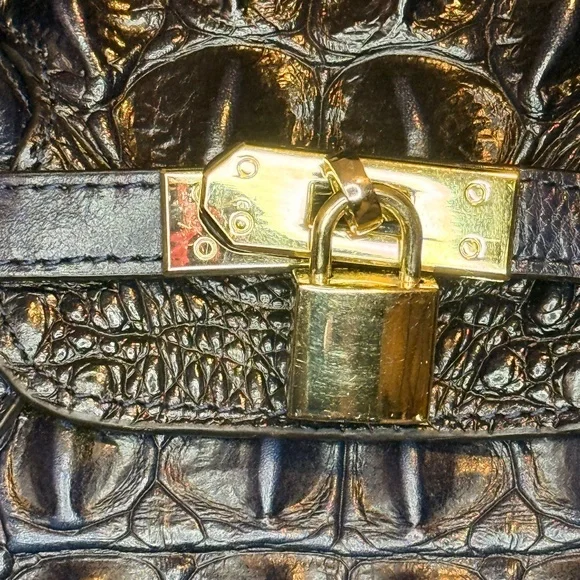 #9🌸Pijushi- Embossed crocodile purse - Picture 3 of 16
